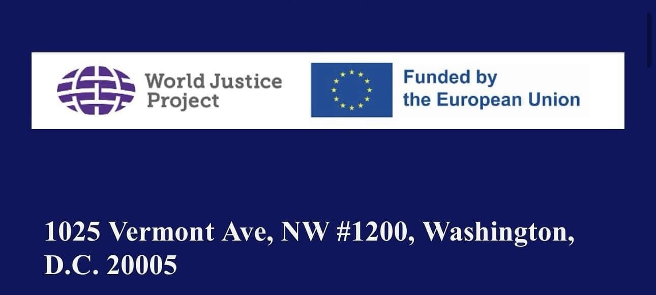 World Justice Project — finanziert von der Europäischen Union